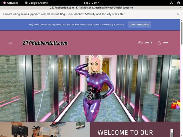 247rubberdoll.com Membership Trial