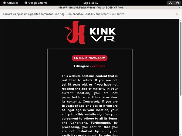 Account Kink VR Gratis