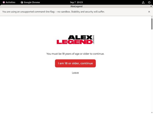 Accounts To Alexlegend