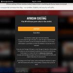 African Casting Day Trial