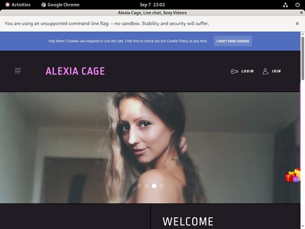 Alexiacage Free Scene