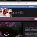 Alicekitten.modelcentro.com Login Codes