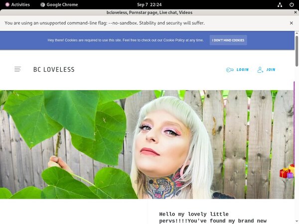 Bcloveless.com Inside Bcloveless.com Inside