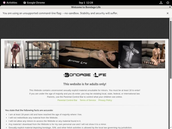 Bondagelife Trial Option