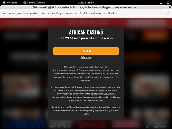 Casting African Discount Offer