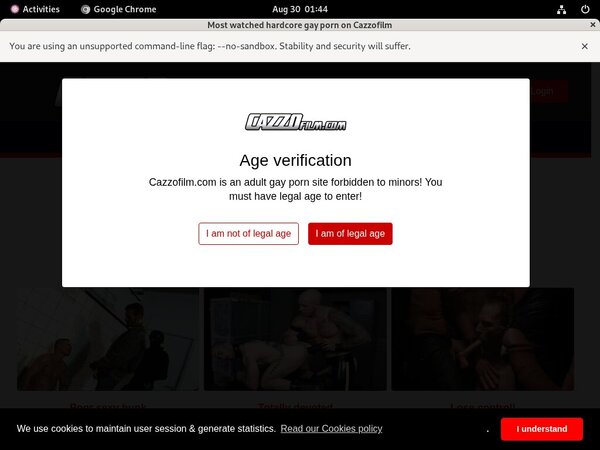 Cazzo New Accounts
