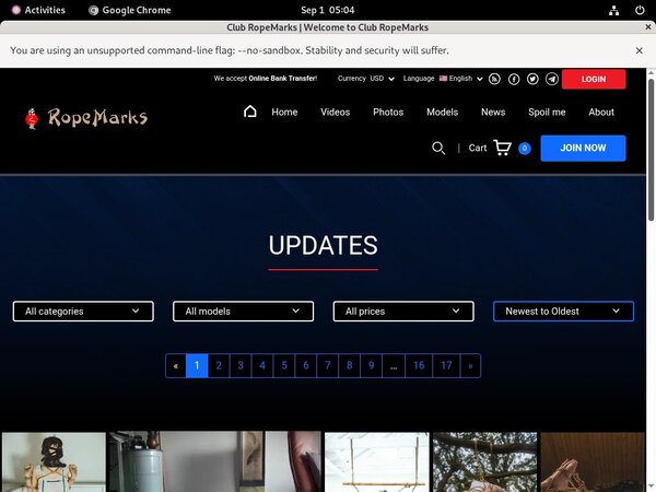 Clubropemarks Hacked Account
