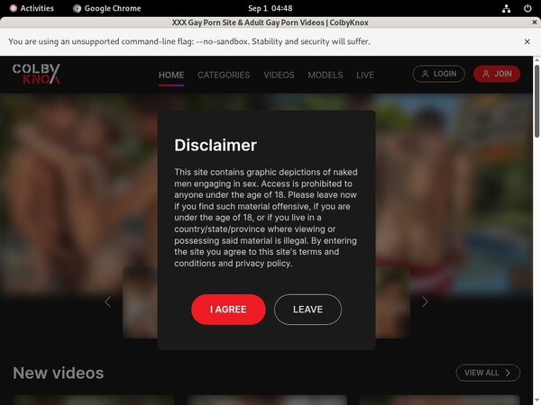 Colbyknox Porn Password