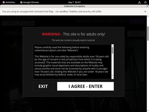 Corruption Collective Gift Card Corruption Collective Gift Card