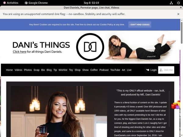 Dani Daniels Member Discount