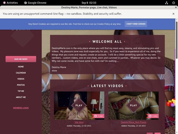 Destiny Marie $1 Trial Destiny Marie $1 Trial