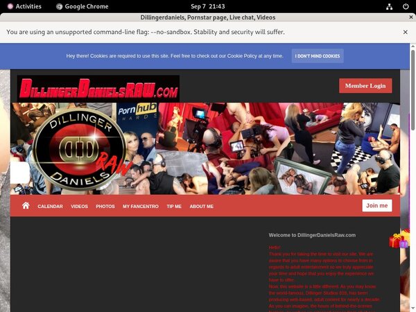 Dillingerdanielsraw.com New Videos