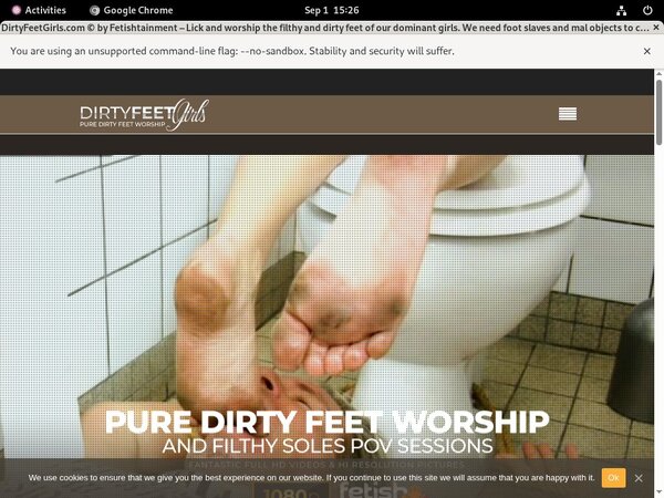 Dirtyfeetgirls.com Free Trial Special