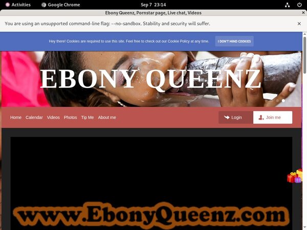 Ebony Queenz Active Password