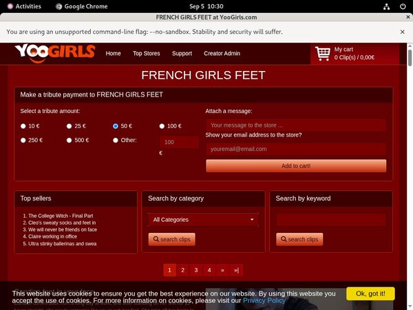 FRENCHGIRLSFEET Members