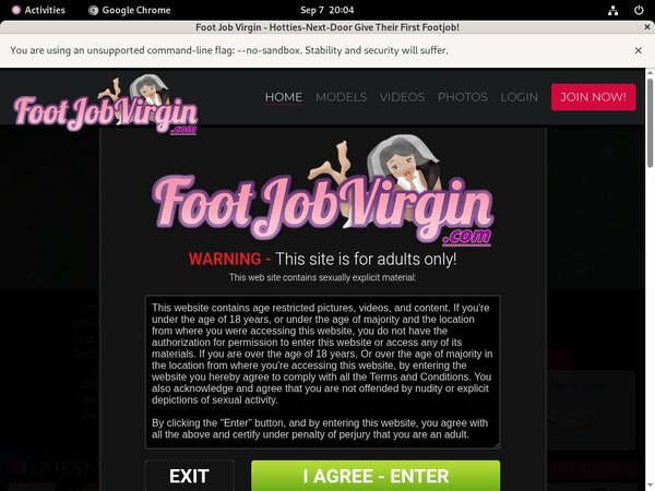 Footjobvirgin Reviews