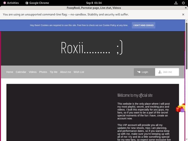 Foxxyroxii Archive Foxxyroxii Archive