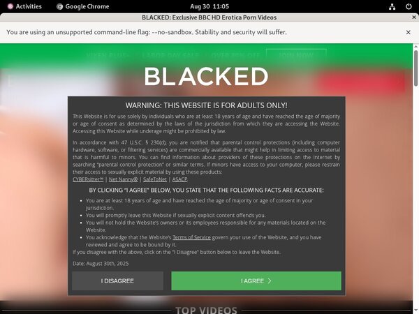 Free Blacked.com Membership Trial
