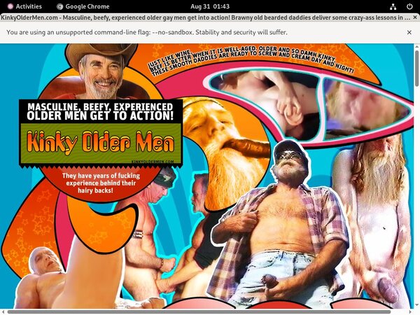 Free Kinky Older Men