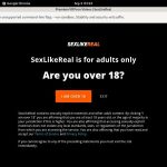 Free Passwords For Sexlikereal.com