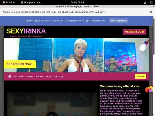 Free SexyIrinka Access