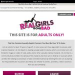 Free User For Real Girls Gone Bad