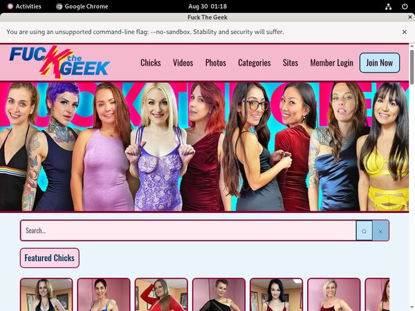 Fuckthegeek.com Full Scenes