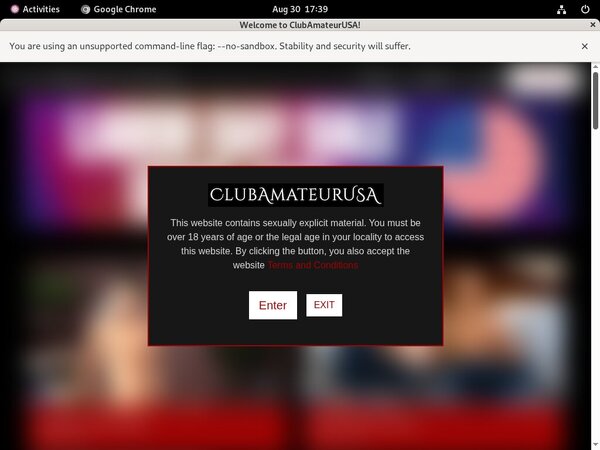Get Free Club Amateur USA Passwords