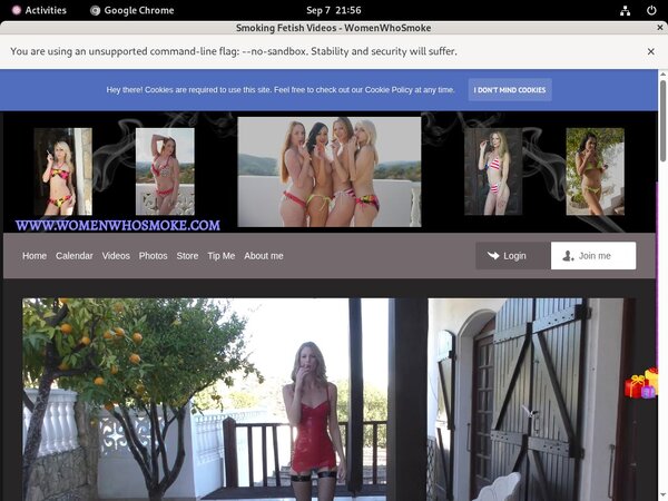Get WomenWhoSmoke Free Login