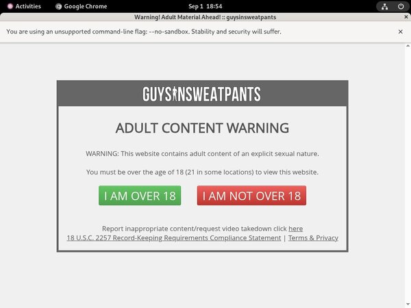Guysinsweatpants Members Area