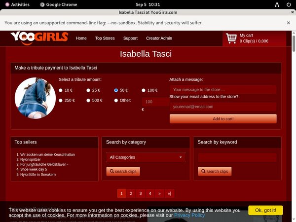 Isabella Tasci Network Discount