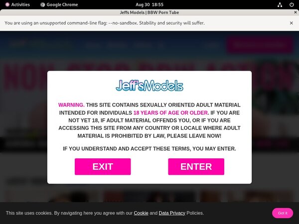 Jeff's Models With No Credit Card