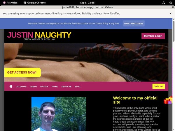 Justin1988.modelcentro.com With Trial