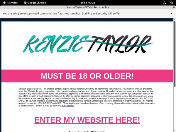 Kenzietaylor.com Promo Code