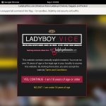Ladyboy Vice Logins Ladyboy Vice Logins