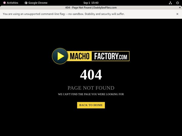 Macho Factory ???