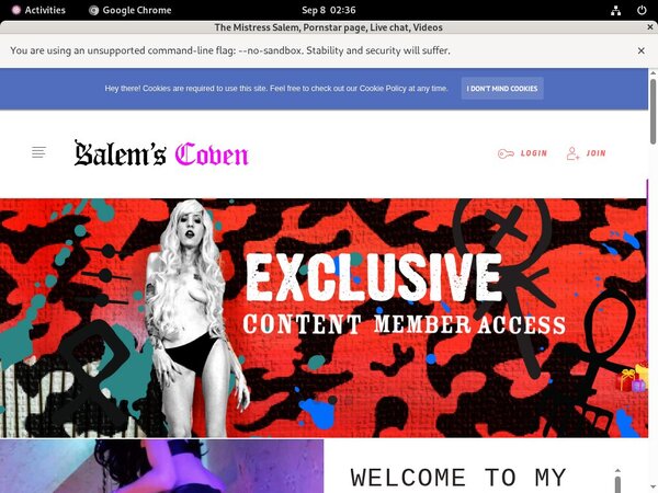 Make The Mistress Salem Account