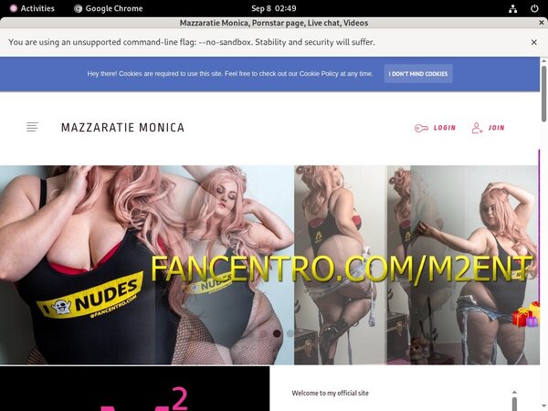 Mazzaratie Monica Upcoming