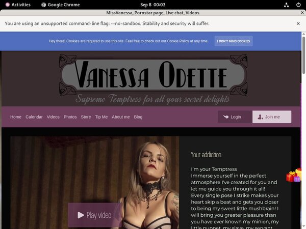 MissVanessa Trial Account MissVanessa Trial Account