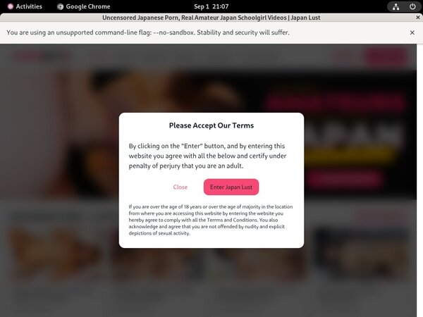 Mobile JapanLust Account