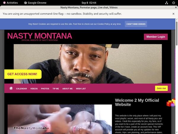 Nasty Montana Discount Members