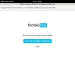 New Footsiebay.com Videos