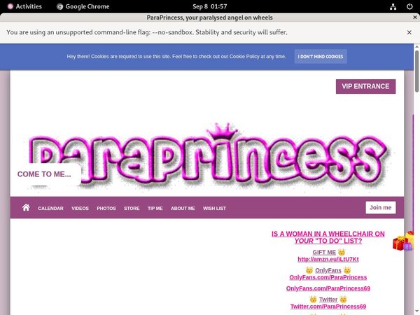 Paraprincess.com Logon Paraprincess.com Logon