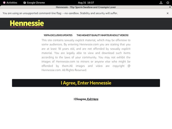 Paypal With Hennessie