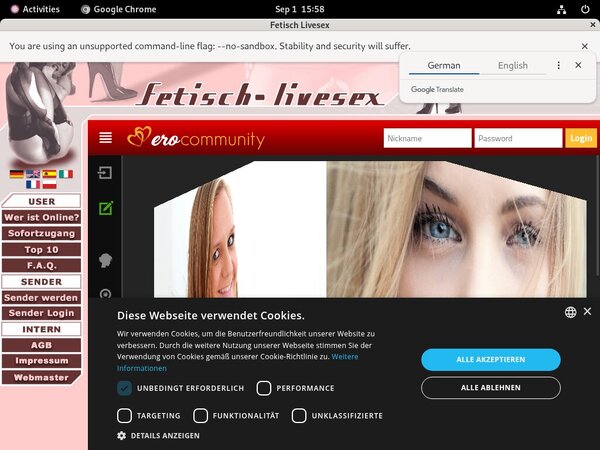 Premium Accounts Fetisch Live Sex