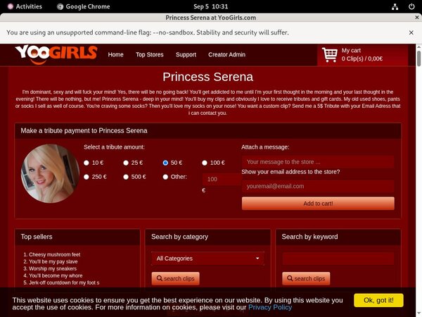 PrincessSerena Discount (up To 70% OFF) PrincessSerena Discount (up To 70% OFF)