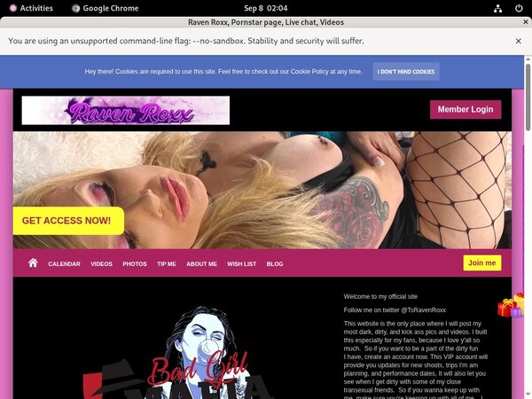 Raven Roxx Become A Member