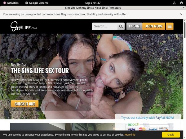 Sinslife.com Bank Payment