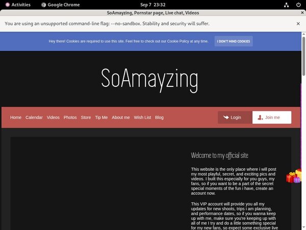 SoAmayzing List