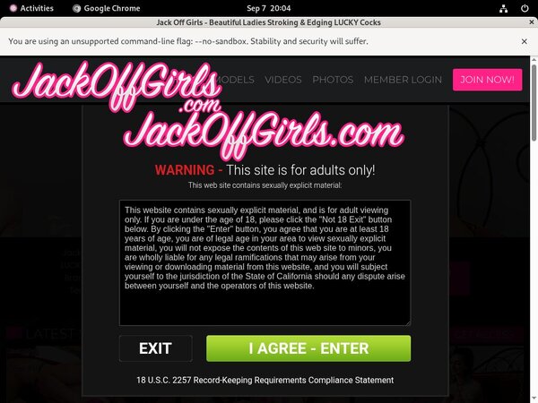 Special Jackoffgirls Free Trial